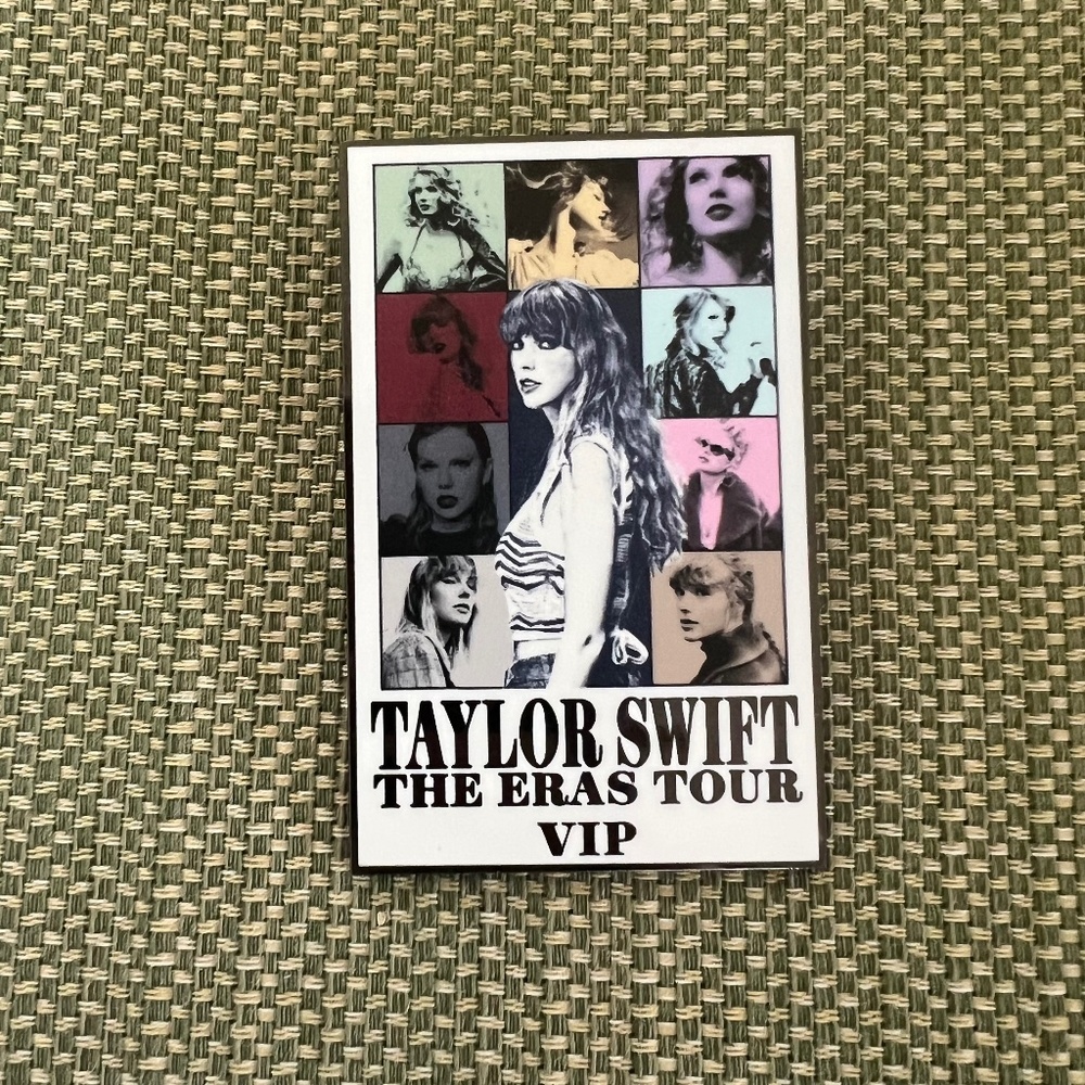 Taylor Swift The Eras Tour VIP Enamel Pin New